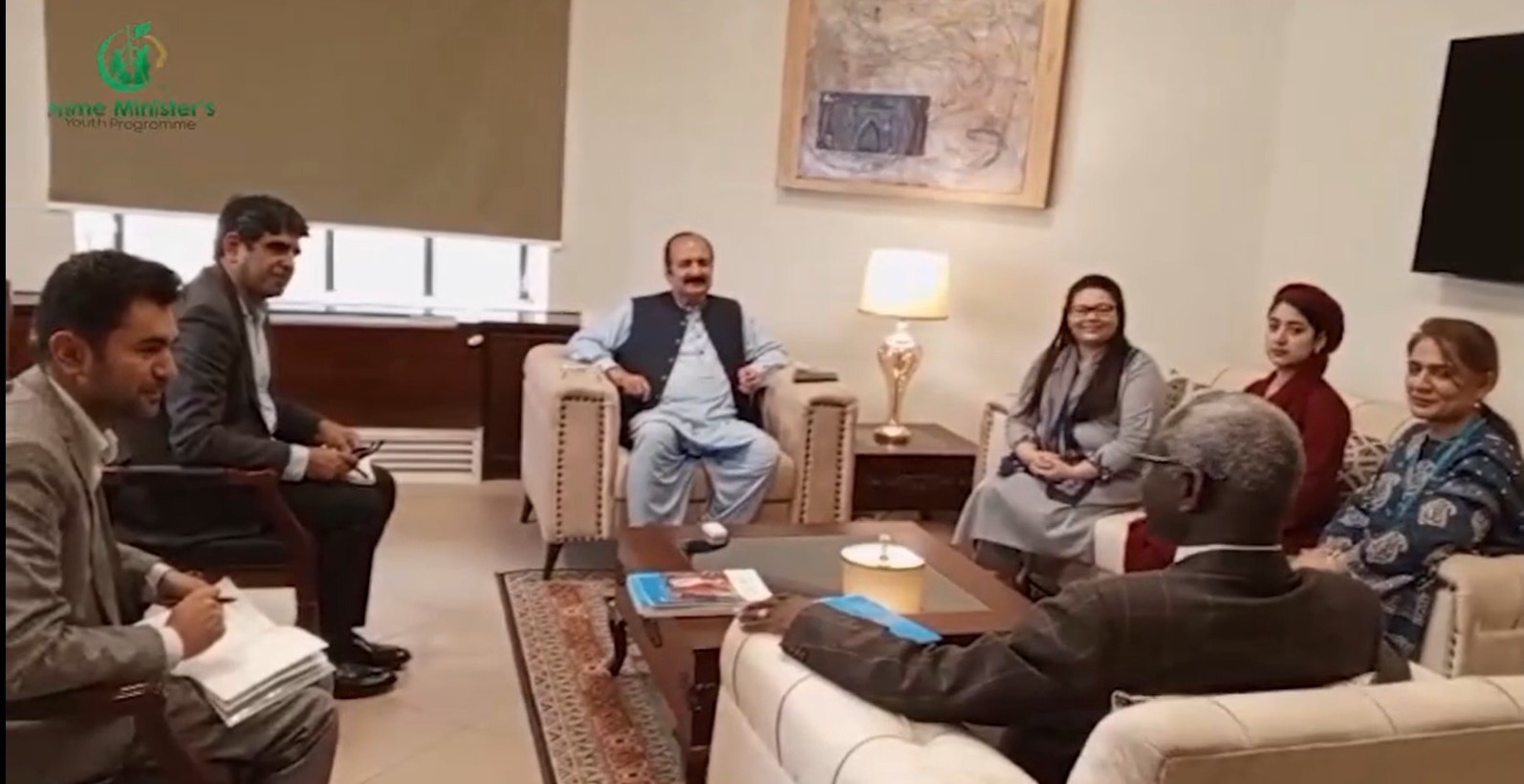  Chairman Prime Minister's Youth Program Rana Mashhood met with UNICEF Pakistan Representative.